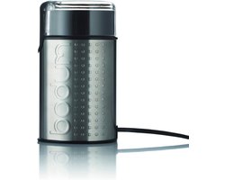 Elektrische Koffiemolen voor Verse Koffie en Specerijen - 150W, Roestvrij Staal, Mat Chroom