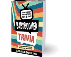 Babyboomer scheurkalender - 2026