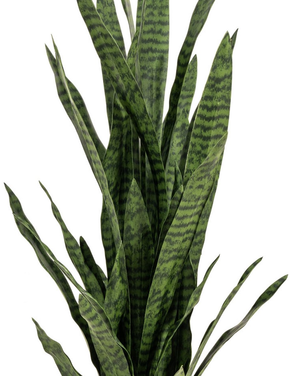 Emerald - Kunstplant Sansevieria 115cm groen - Kunstplant voor binnen