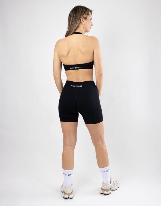 Divinity Seamless Short - CAPO FINALE - Shorts - XS - Kleur Black - Sportkleding - Activewear - Gymkleding - Fitnesskleding - Sportoutfit - Fitness - Hardlopen - Crossfit - Yoga - Pilates - Krachttraining — afbeelding 3