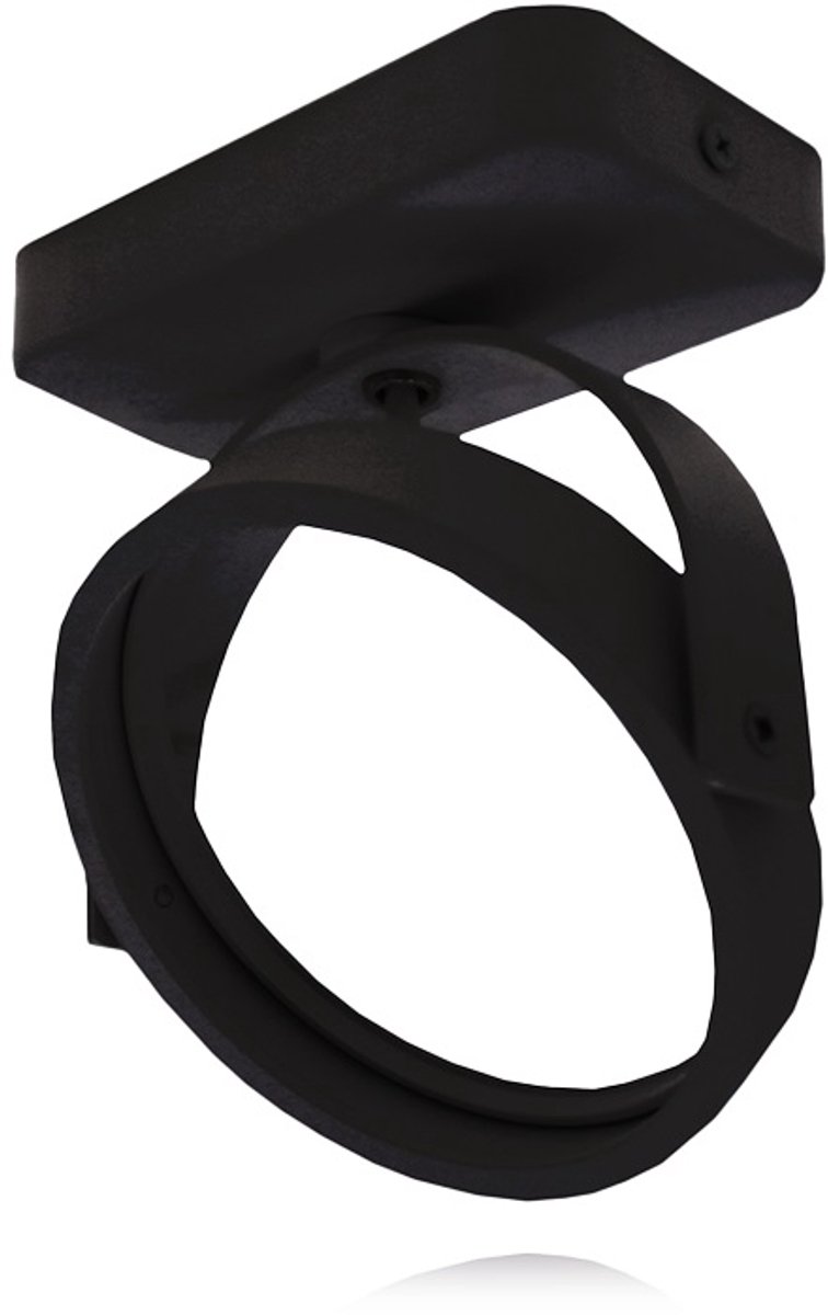 OutledTL LED AR111 opbouwarmatuur - enkel zwart - 1 stuk - GU10 fitting met kantelmogelijkheid