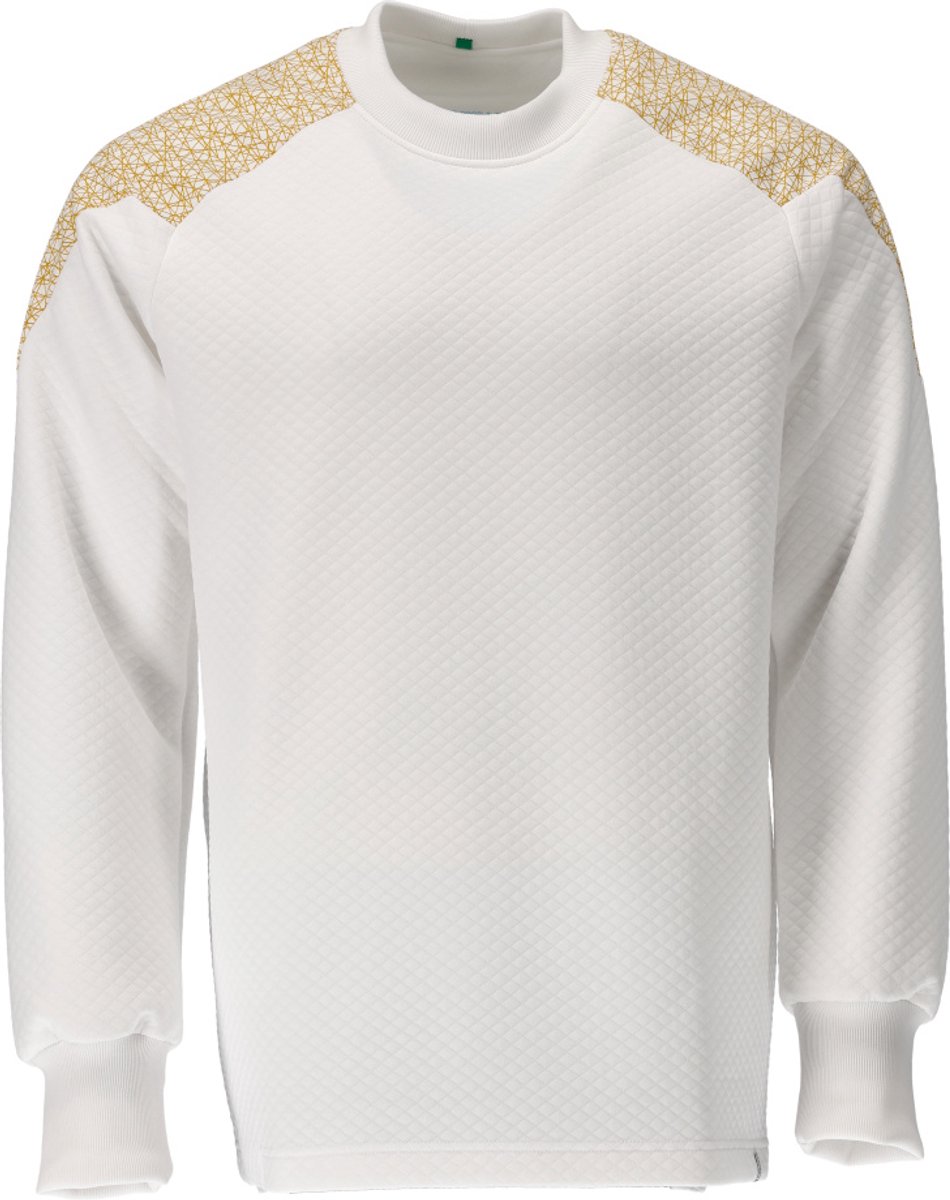 Mascot Food & Care Sweatshirt 20084-932 - wit/kerriegeel - 2XL