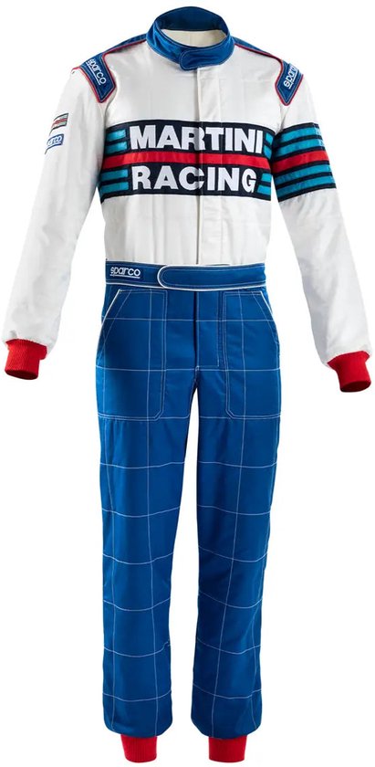 Combinaison de course Sparco Martini Racing R567 Blauw