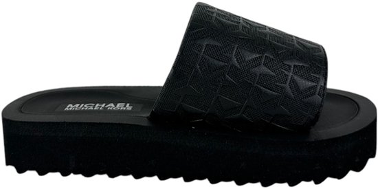 Michael Kors Meisjes Slipper Zwart MK01372001 Teagan Merrick bol