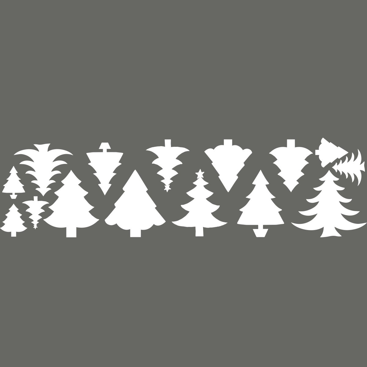 Elektrostatische kerstboomstickers - Zelfklevende raamstickers voor Kerstmis - Feestelijke decoraties