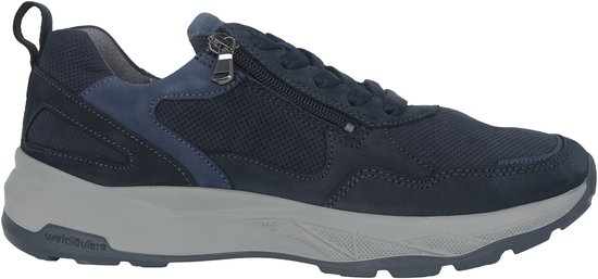 Waldläufer H-Tom - heren sneaker - blauw - maat 42 (EU) 8 (UK)