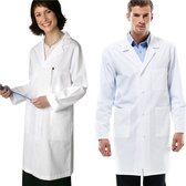 VOLWASSENEN Doktersjas / Laboratorium Jas | Carnavalskleding | Verkleedkleding / Feest Kostuum Dokters Jas | Man & Vrouw | ONZE SIZE