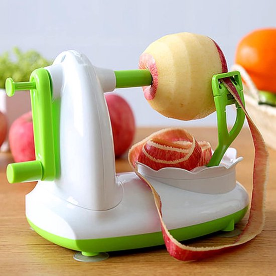 Handslinger Appelschiller Fruit- En Groenteschiller Peren Aardappelschiller Keuken Schilmachine Handslinger Dunschiller Snelle Handmatige Snijmachine