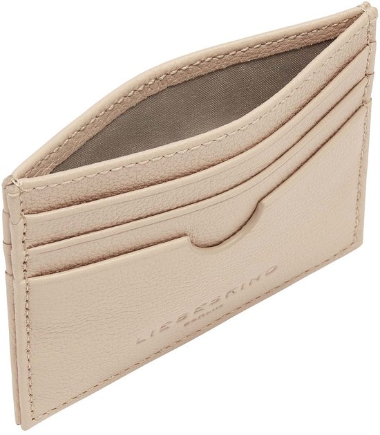 LIEBESKIND BERLIN Cuir Étui pour carte de crédit Men Wallets Harris Card Holder Sandcastle Beige