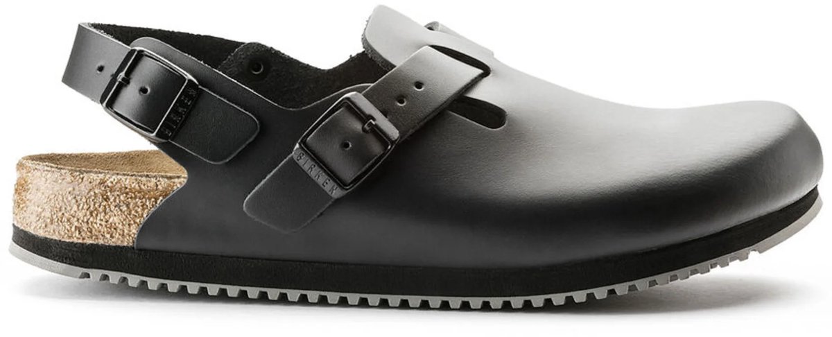 Birkenstock Tokio PROF Slippers - Zwart - Regular Fit - Maat 41 - Unisex