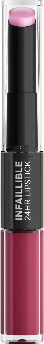 L'Oréal Paris Infaillible 24H Lipstick 216 Relentless Rose - Langhoudende 2-staps lippenstift - Tot 24 uur* kleur en comfort - Roze - 5.7ML
