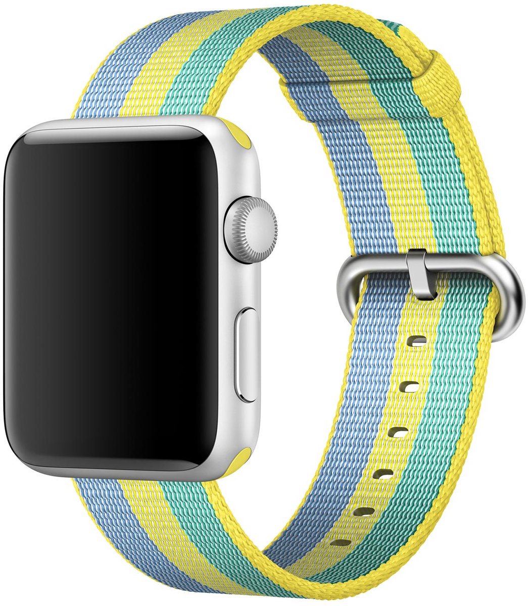 Origineel Apple Geweven Nylon Apple Watch 41MM / 40MM / 38MM Bandje Pollen
