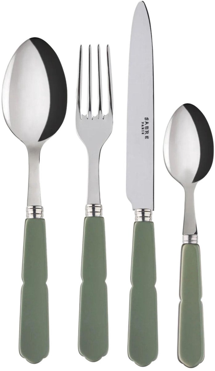 Sabre - Gustave bestekset 4-delig Moss - Besteksets