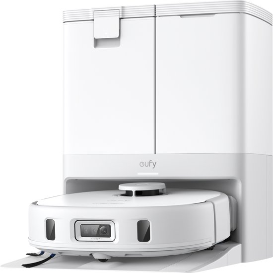 Foto: Ecovacs x1 omni robotstofzuiger automatische leegmaakstation actief dweilsysteem