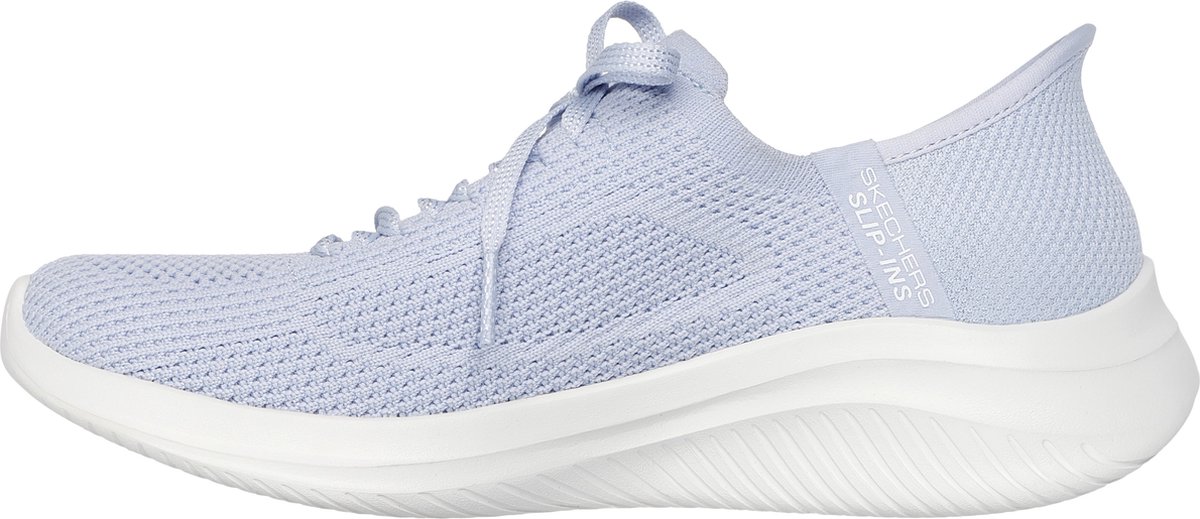 SKECHERS Dames Sneakers Blauw Met Veters
