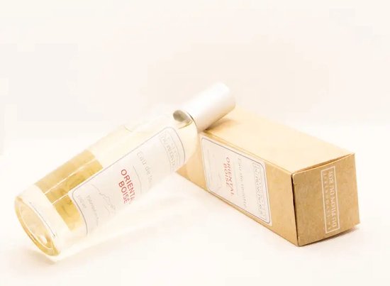 Biologische Eau de toilette Vanille Patchouli - gemaakt in Frankrijk - warmte en sensualiteit - fris en subtiel 100ml