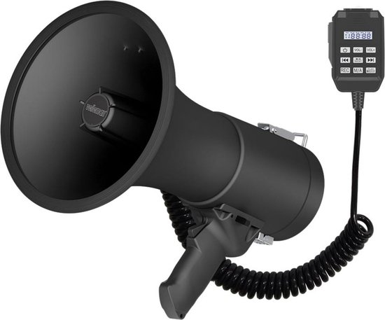 Megafoon met opname mogelijkheid 10W tot 250m – R.F. Systems