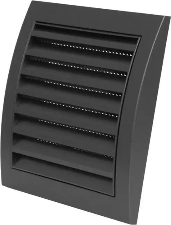 Grille murale 150x150 mm anthracite - N10A