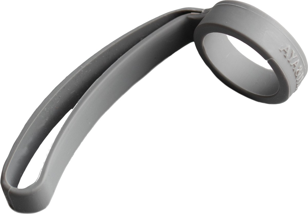 AYA&IDA - Bottle Handle - Drinkfles - handvat - Dark Grey