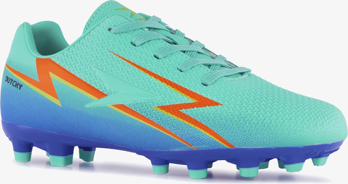 Dutchy MG kinder voetbalschoenen groen - Maat 38 - Uitneembare zool