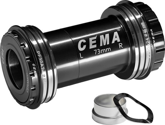 Boitier de pédalier BB86-BB92 céramique to Shimano - CEMA