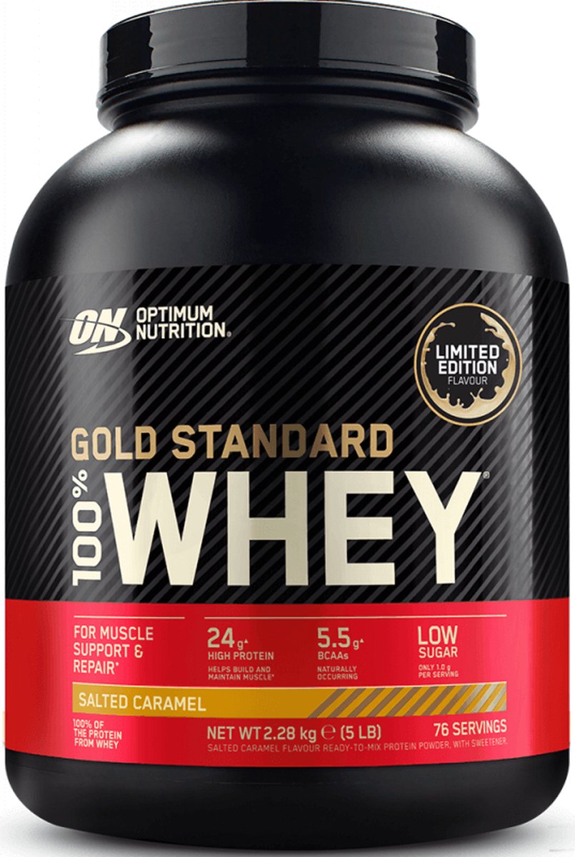 Goedkoopste 100 Whey Gold Standard 2270gr Salted Caramel