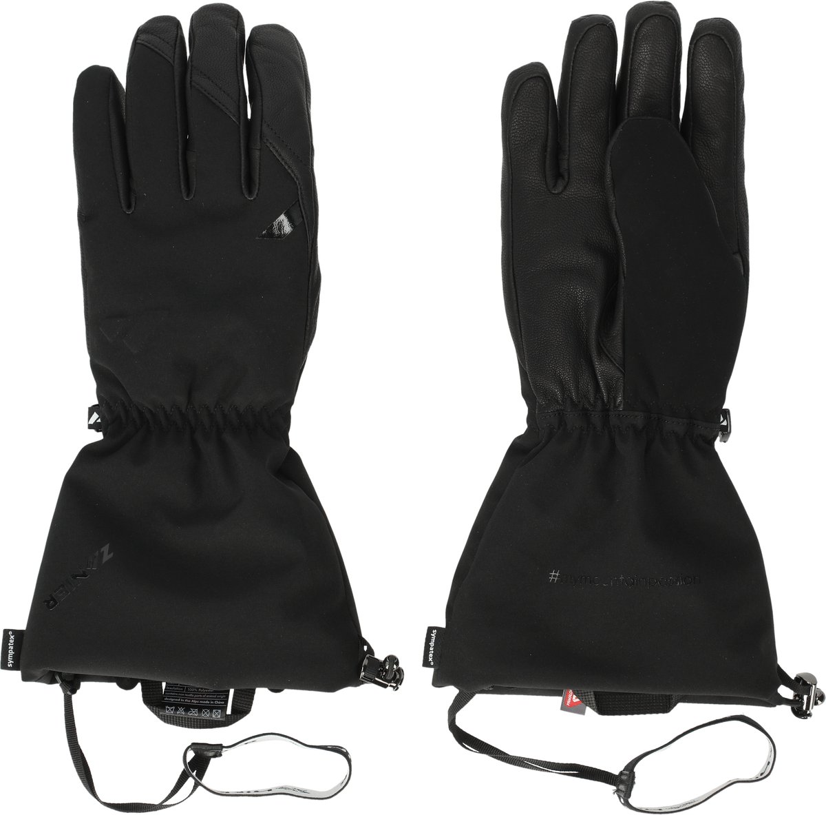 Zanier Handschuhe Arlberg STX Woman Skiglove Zwart