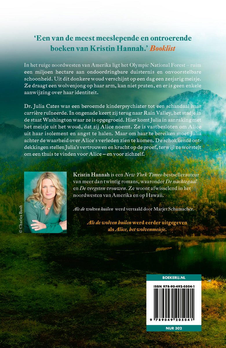 Als de wolven huilen - back cover