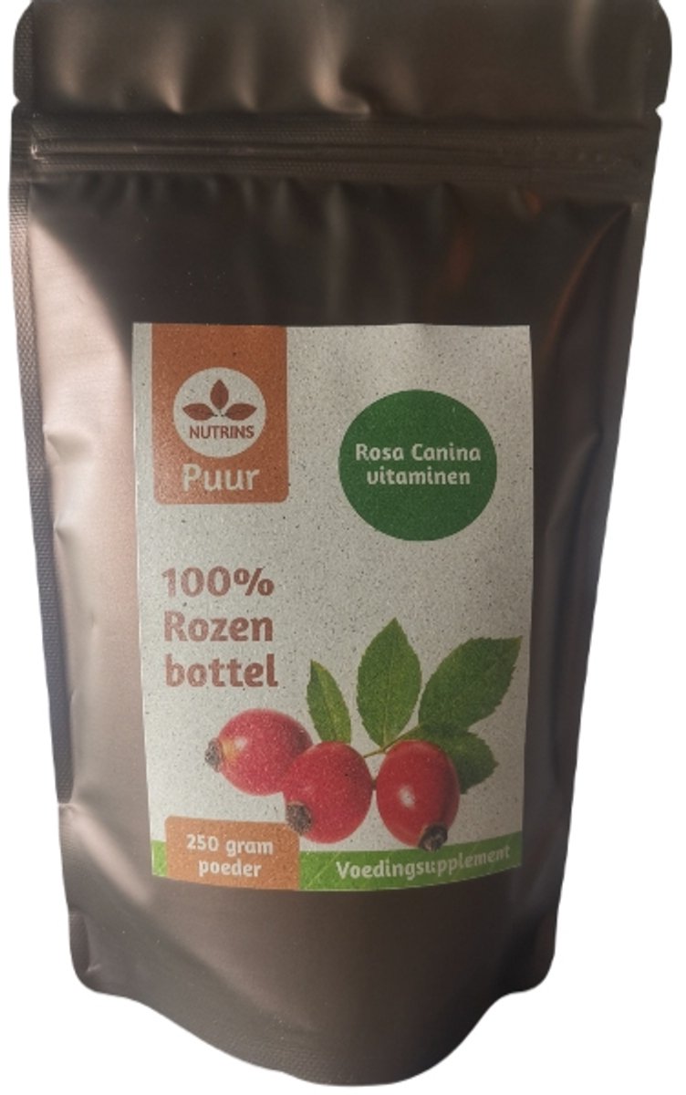 Nutrins rozenbottel poeder 250 gram