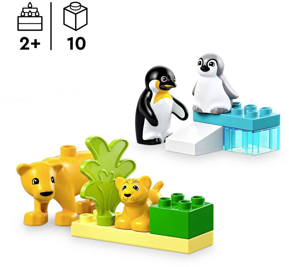 LEGO DUPLO Stad Families van wilde dieren: pinguïns en leeuwen - 10442 — afbeelding 20