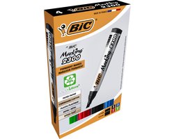 BIC Marking 2300, lijndikte: 3,7-5,5 mm, 4 div, diverse kleuren
