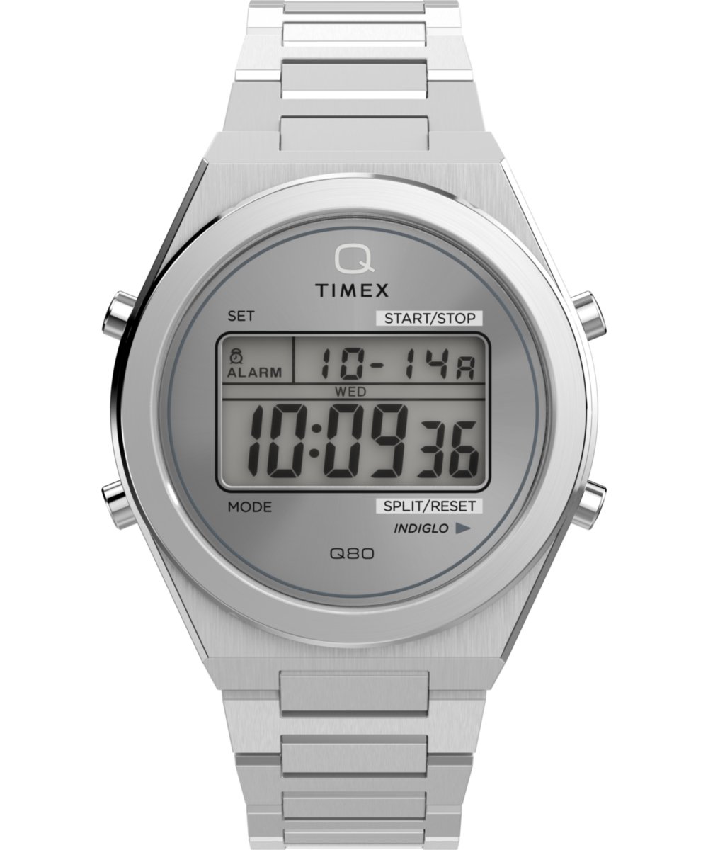 Timex Q Timex TW2Y09800 Horloge - Staal - Zilverkleurig - Ø 39 mm