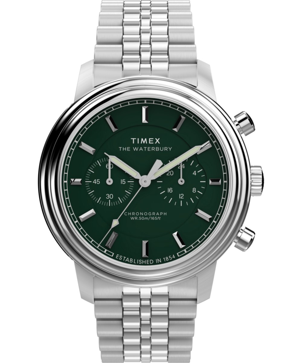 Timex Waterbury Metropolitan TW2Y23600 Horloge - Staal - Zilverkleurig - Ø 41 mm
