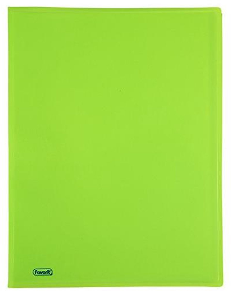 Favorit Neon A4 Polypropyleen (PP) Groen