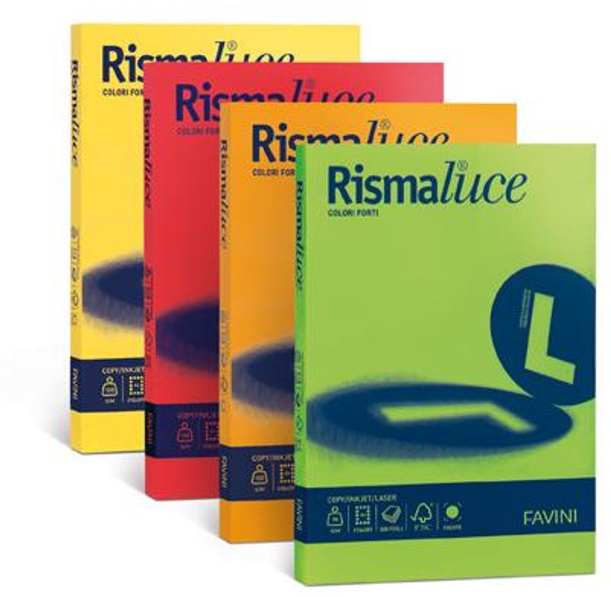 Favini Rismaluce papier voor inkjetprinter A3 (297x420 mm) 125 vel Geel