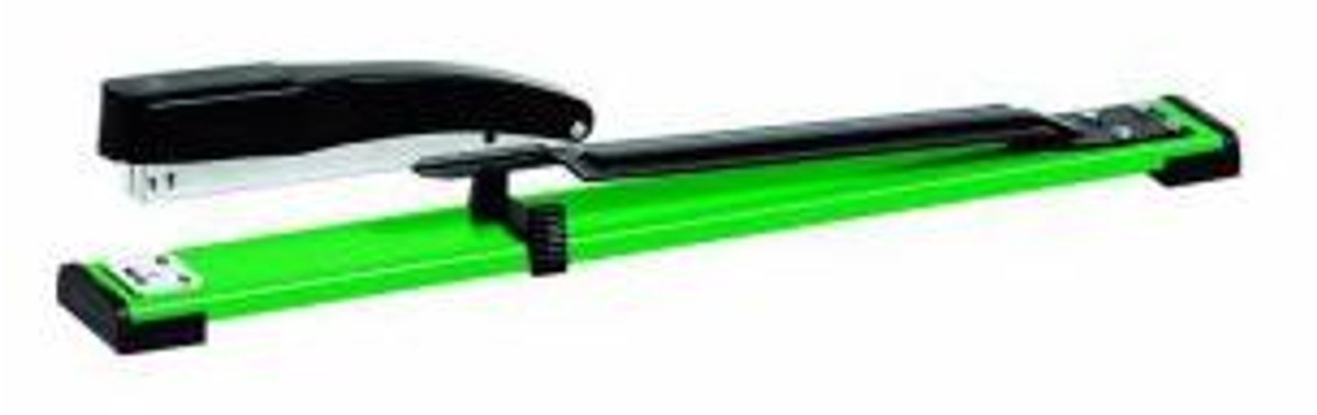 Lebez 589 nietmachine Zwart, Groen