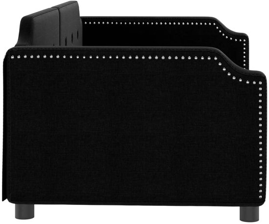 The Living Store Canapé-lit Tissus -lit 2 en 1 223x100x66,5cm