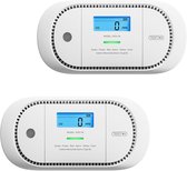 Bol.com X-Sense XC01 Koolmonoxidemelder - 2 koolmonoxidemelders - 10 jaar batterij - 10 jaar Figaro® sensor - LCD display - Vold... aanbieding