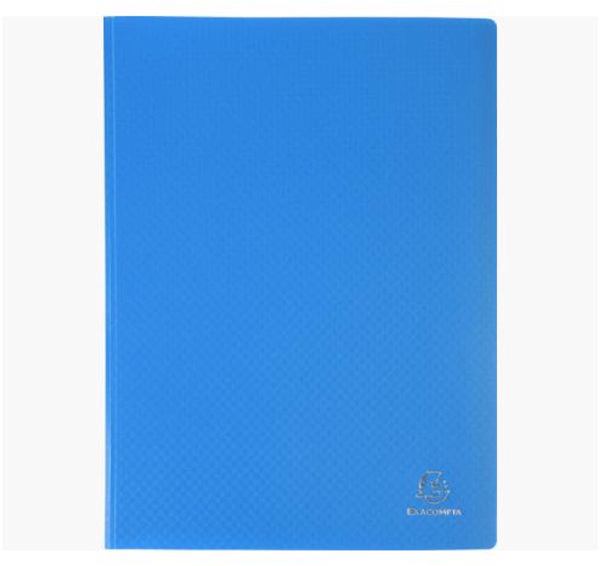Exacompta Showalbum in soepele ondoorschijnende prolyproyleen - 100 tassen - 200 zichten - A4 - Lichtblauw - 85102E
