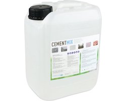 Cementmix 5 liter - Maakt cement door en door permanent 100% waterdicht - Tegen opstijgend vocht - mortel, dekvloer en voegen waterdicht