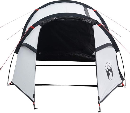 vidaXL Tunneltent - 2-persoons - Waterdicht - Wit Kampeerten - Tunneltent - Tweepersoons Tent - Campinguitrusting - Waterproof Tent van Vidaxl — afbeelding 5