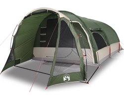 vidaXL - Tunneltent - 8-persoons - waterdicht - groen