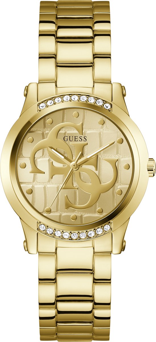 Guess Annette GW0861L2 Horloge - Staal - Goudkleurig - Ø 36 mm
