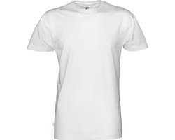 Cottover T-SHIRT MAN - GOTS GECERTIFICEERD 141008 - Wit - S