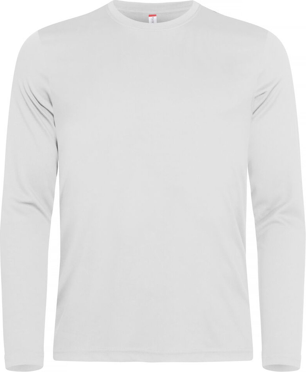 Clique Basic Active-T L/S 029040 - Wit - S