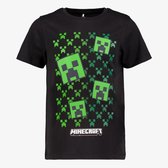 T-shirt Minecraft 'Survivalmode' - Coupe Standard Homme/femme - Noir - 100% Coton - Licence Officielle - 5