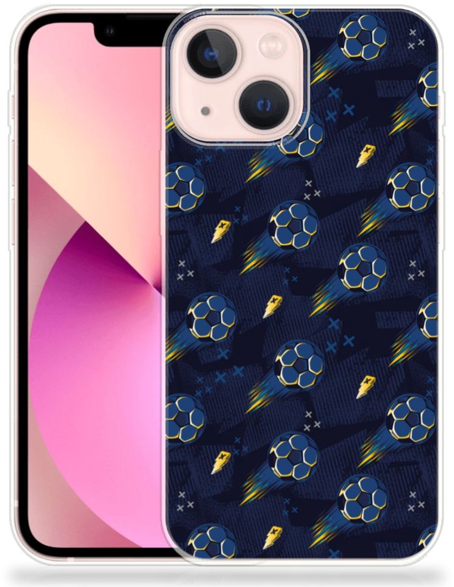 TPU bumper voor iPhone 13 mini Voetbal