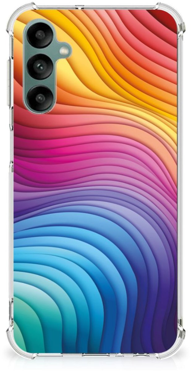 Shockproof Case voor Samsung Galaxy A24 Regenboog