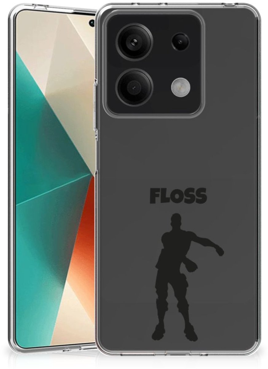 Xiaomi Redmi Note 13 5G Telefoonhoesje met Naam Floss