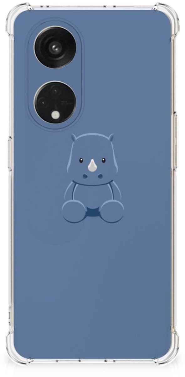 OPPO Reno8 T 5G Stevig Bumper Hoesje Baby Rhino